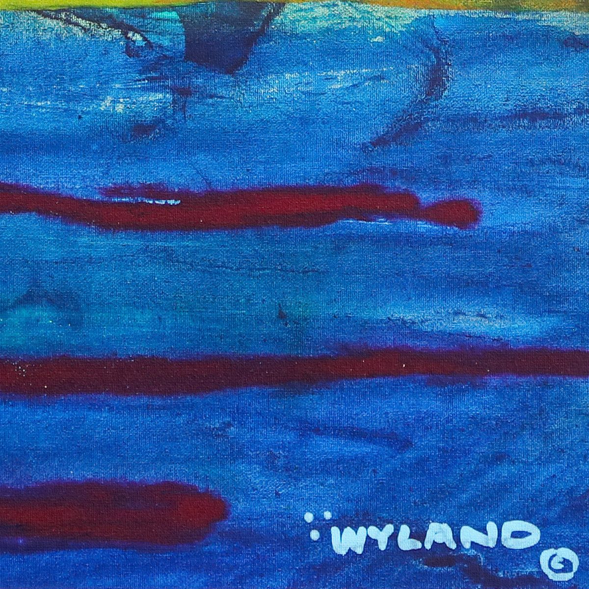 Wyland- Original Painting on Canvas "Abstract"