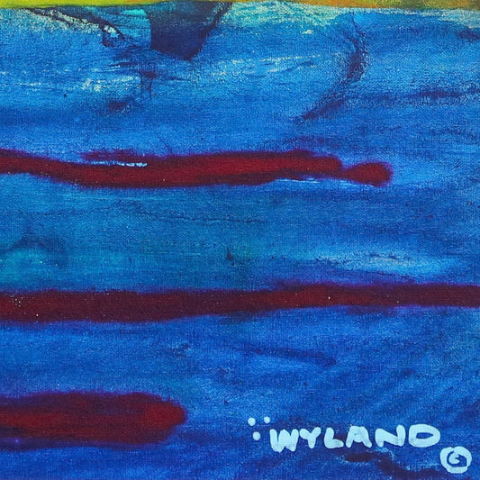 Wyland- Original Painting on Canvas "Abstract"