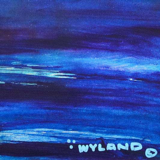 Wyland- Original Painting on Canvas "Abstract"