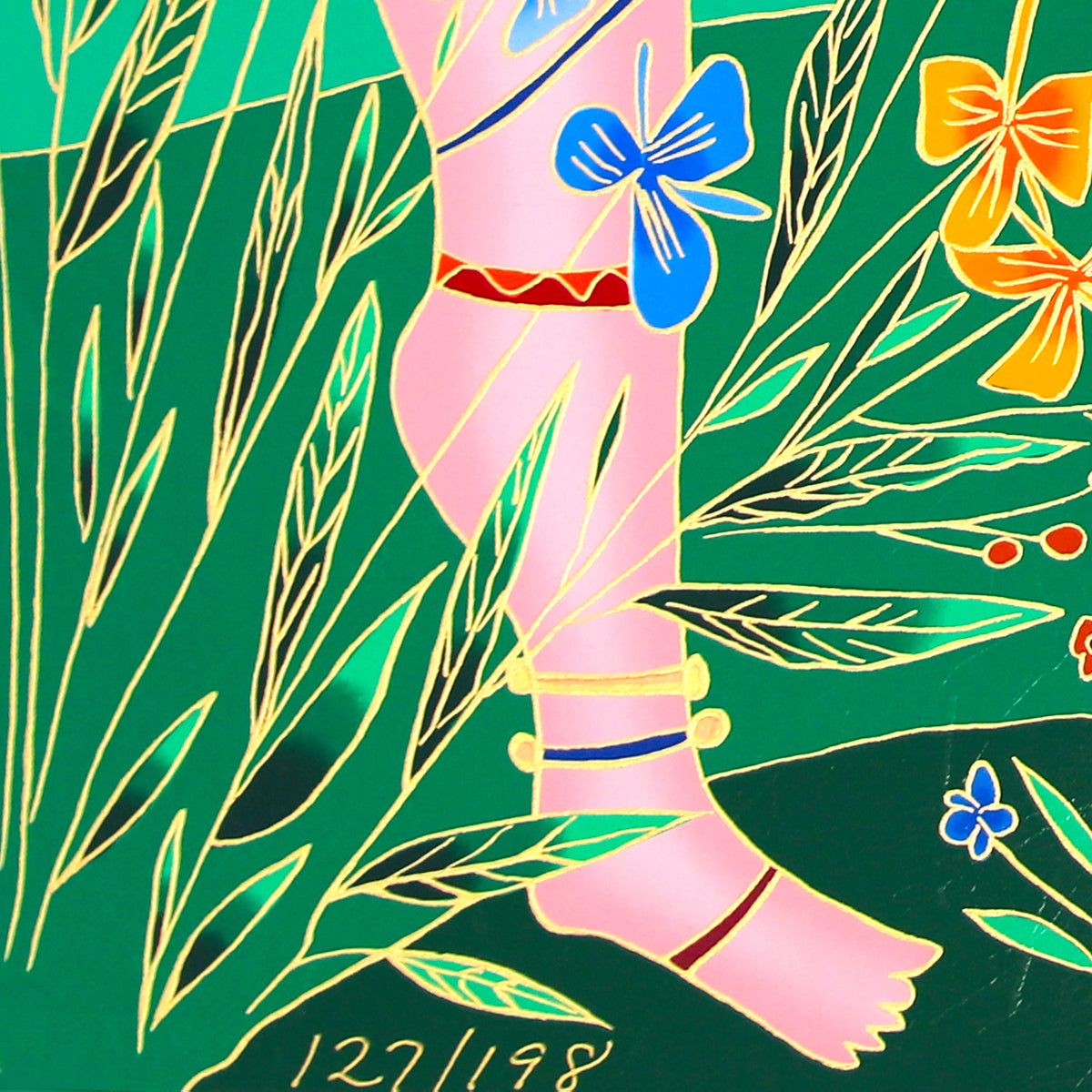 Yuri Gorbachev- Serigraph "The Bathers"