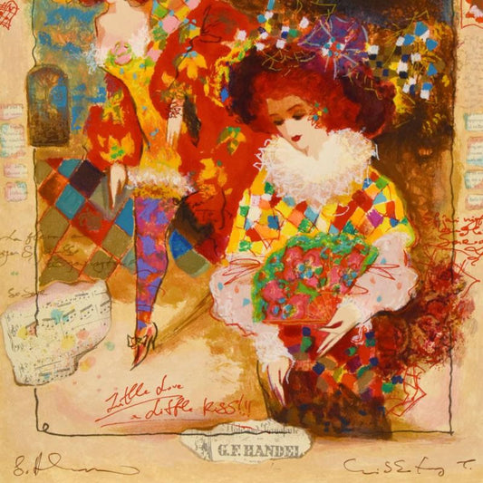 Alexander Galtchansky (1959-2008) & Tanya Wissotzky (1959-2006), Limited Edition Serigraph, Numbered and Hand Signed with Certificate of Authenticity.