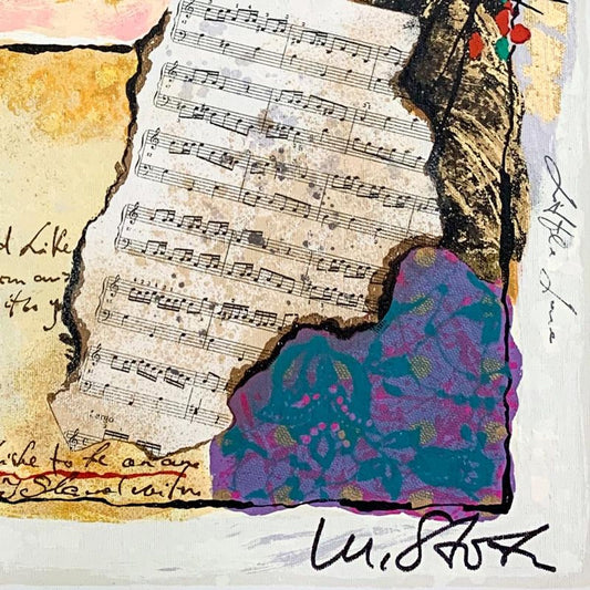 Alexander Galtchansky (1959-2008) and Tanya Wissotzky (1959-2006), Hand Signed Limited Edition Serigraph on Canvas with Letter of Authenticity.