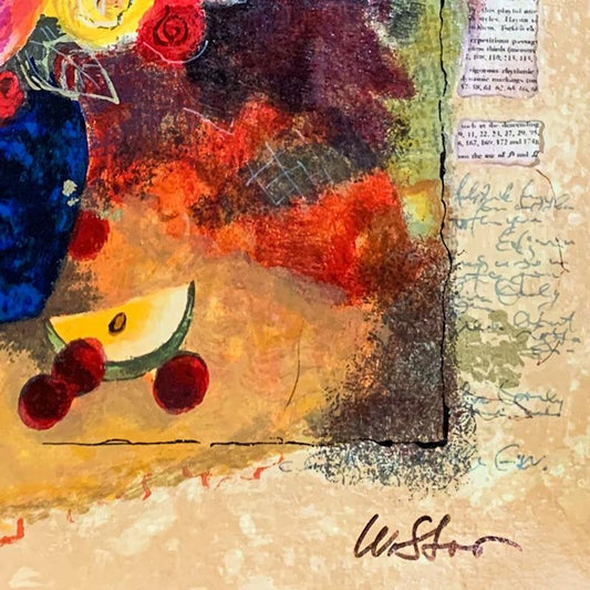 Alexander Galtchansky (1959-2008) and Tanya Wissotzky (1959-2006), Hand Signed Limited Edition Serigraph on Paper with Letter of Authenticity.