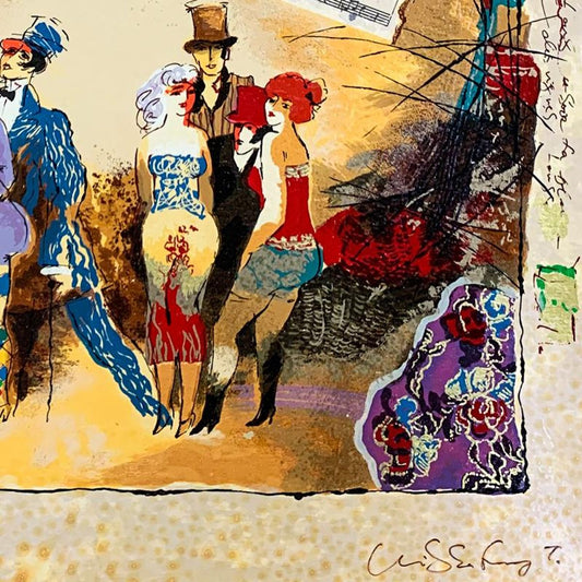 Alexander Galtchansky (1959-2008) and Tanya Wissotzky (1959-2006), Hand Signed Limited Edition Serigraph on Paper with Letter of Authenticity.