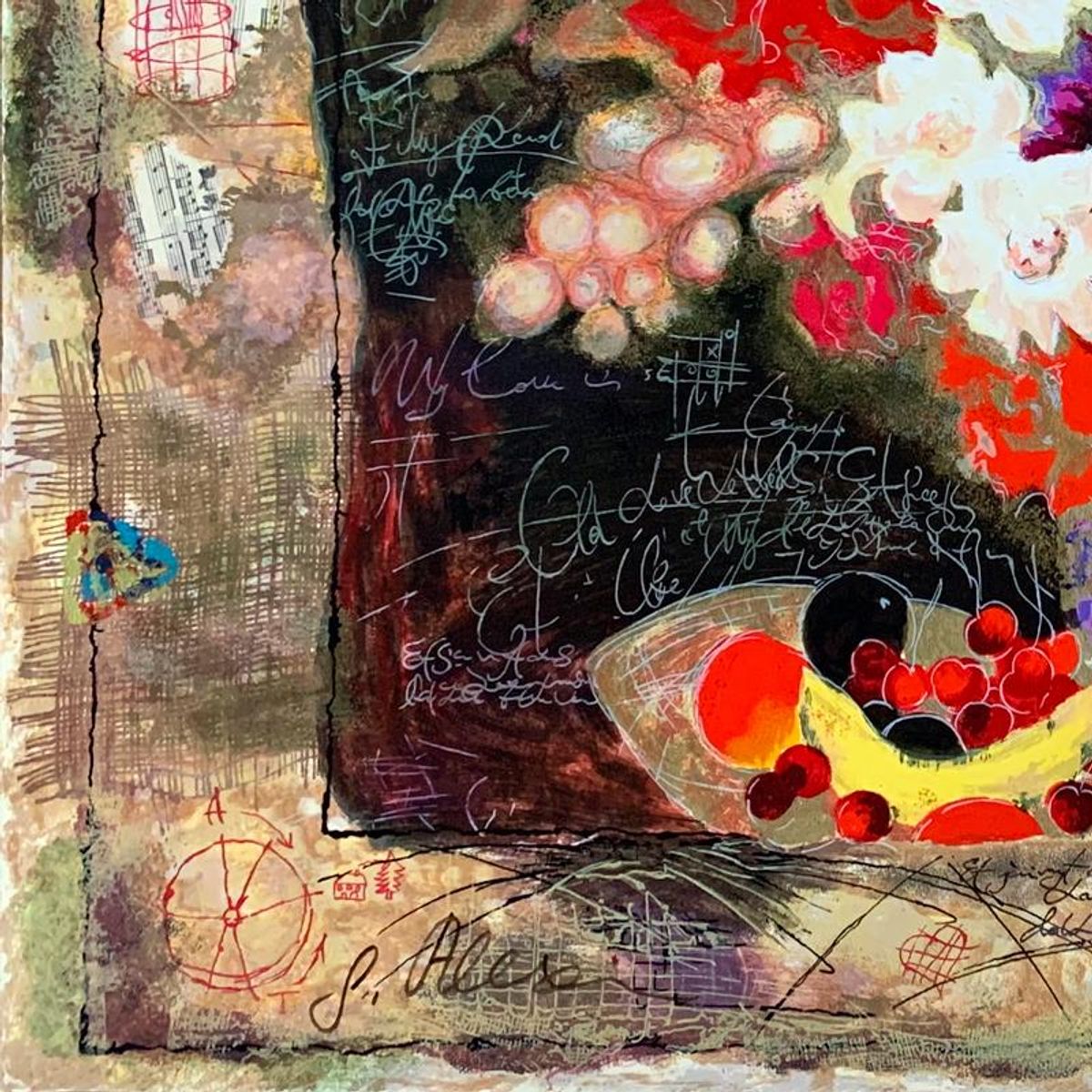 Alexander Galtchansky (1959-2008) and Tanya Wissotzky (1959-2006), Hand Signed Limited Edition Serigraph on Paper with Letter of Authenticity.