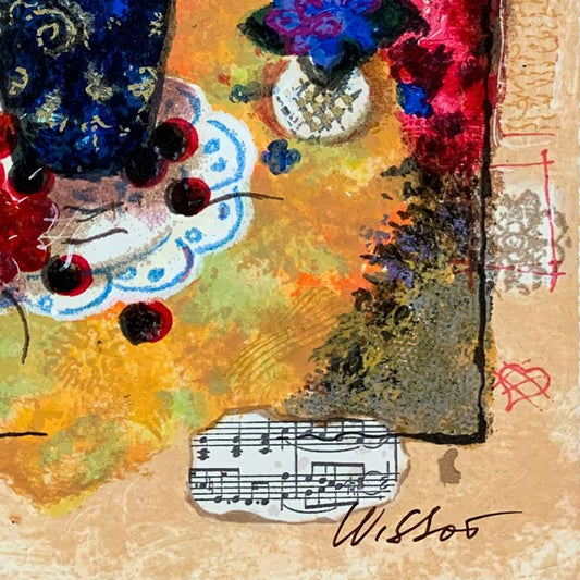 Alexander Galtchansky (1959-2008) and Tanya Wissotzky (1959-2006), Hand Signed Limited Edition Serigraph on Paper with Letter of Authenticity.