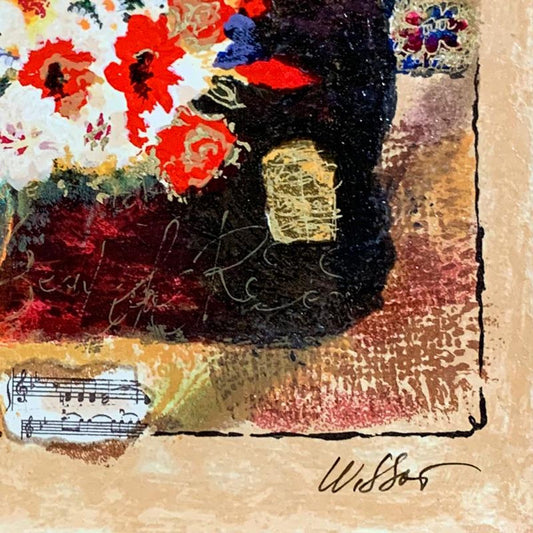 Alexander Galtchansky (1959-2008) and Tanya Wissotzky (1959-2006), Hand Signed Limited Edition Serigraph on Paper with Letter of Authenticity.