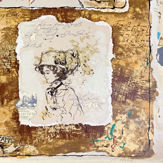 Alexander Galtchansky (1959-2008) and Tanya Wissotzky (1959-2006), Hand Signed Limited Edition Serigraph on Paper with Letter of Authenticity.