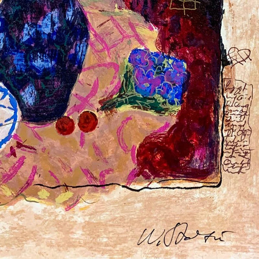 Alexander Galtchansky (1959-2008) and Tanya Wissotzky (1959-2006), Hand Signed Limited Edition Serigraph on Paper with Letter of Authenticity.