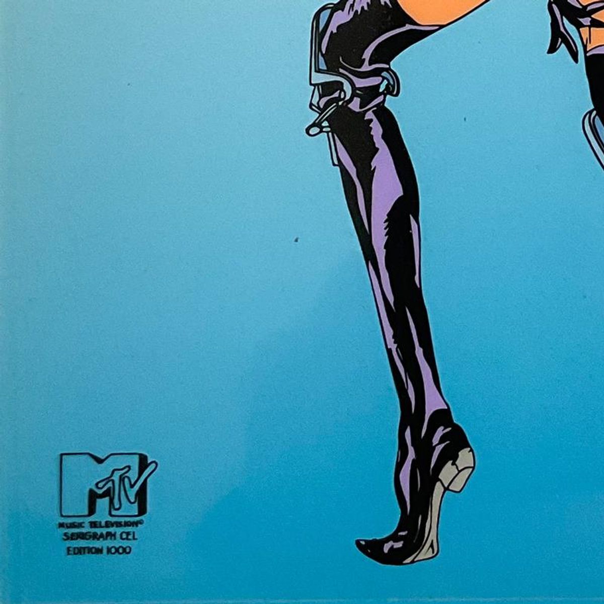 Aeon Flux Limited Edition Sericel from MTV with Letter of Authenticity