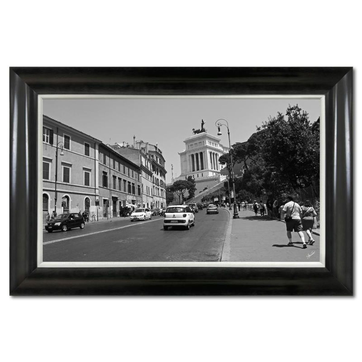 Misha Aronov, "Rom 2" Framed Limited Edition Photograph on Canvas, Numbered and Hand Signed with Letter of Authenticity.