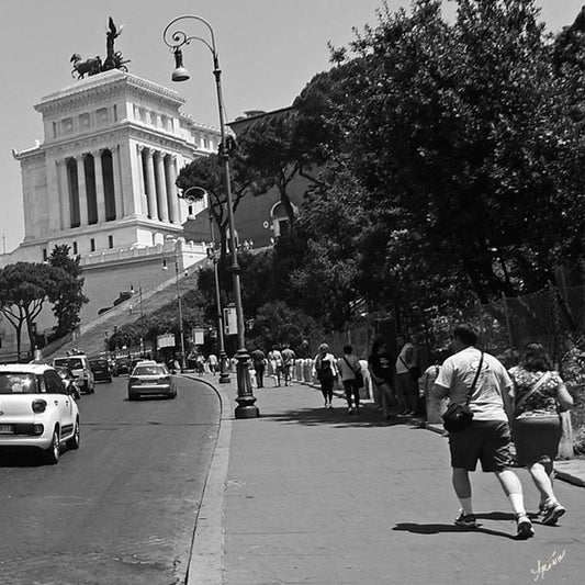 Misha Aronov, "Rom 2" Framed Limited Edition Photograph on Canvas, Numbered and Hand Signed with Letter of Authenticity.