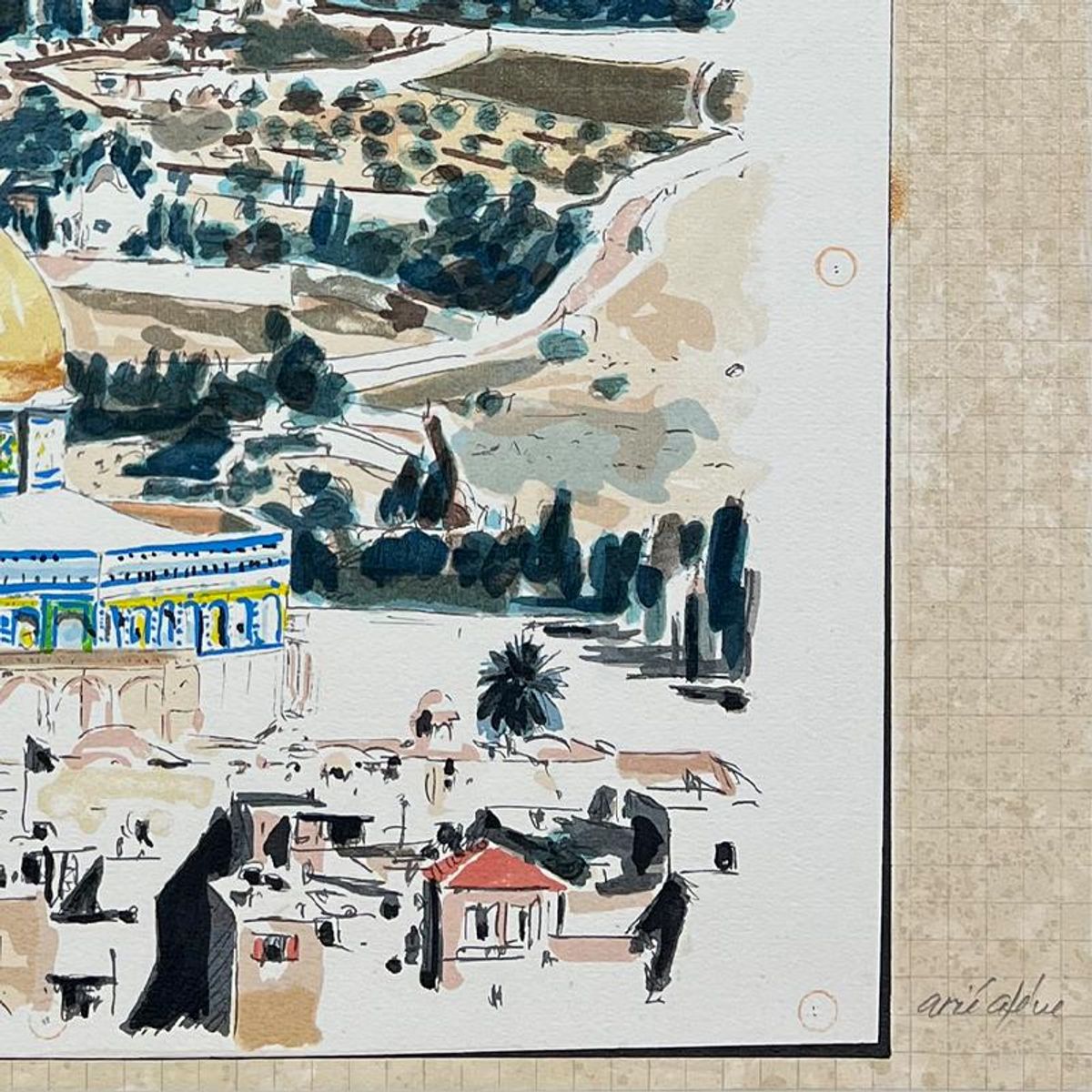 Arie Azene, Hand Signed, Numbered Limited Edition with Letter of Authenticity.