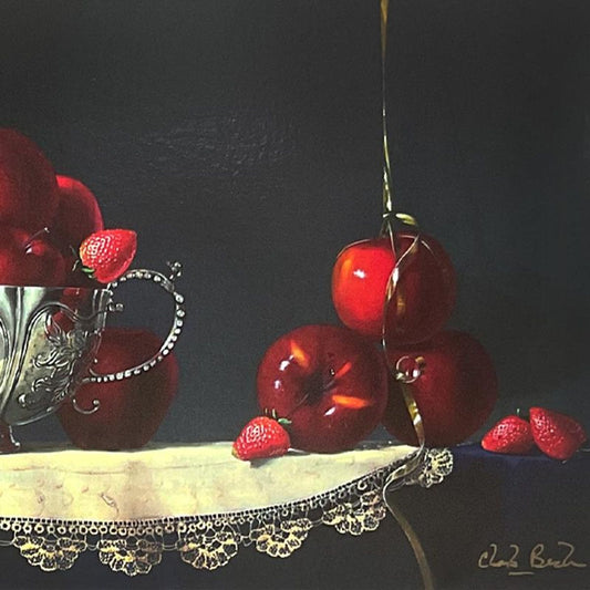 Charles Becker, "Celebration" Limited Edition Printer's Proof Serigraph, Numbered and Hand Signed with Letter of Authenticity