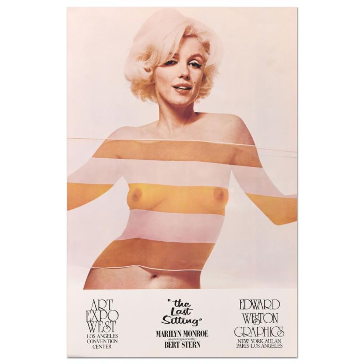 Bert Stern (1922-2013), "The Last Sitting" Poster on Paper from the Edward Weston Collection with Letter of Authenticity