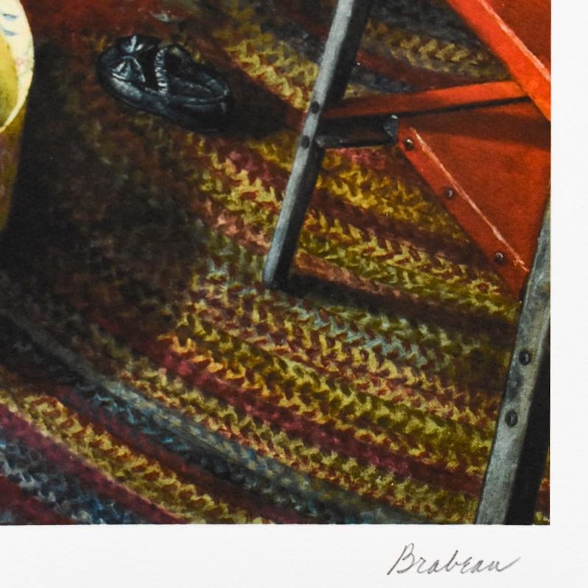 Susan Brabeau, "Dress Up" Limited Edition Seriolithogrpah, Numbered and Hand Signed with Letter of Authenticity.