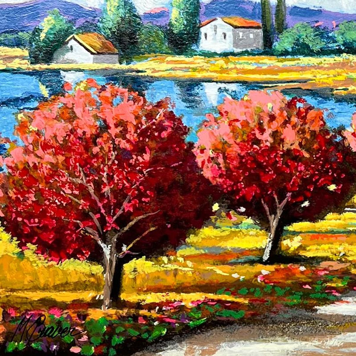 Mark Braver, Limited Edition Serigraph, Hand Signed and Numbered with Letter of Authenticity.