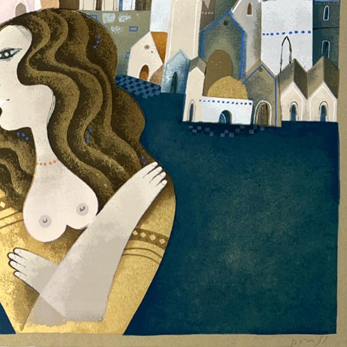 Samy Briss, Limited Edition Serigraph, Hand Signed and Numbered with Letter of Authenticity.