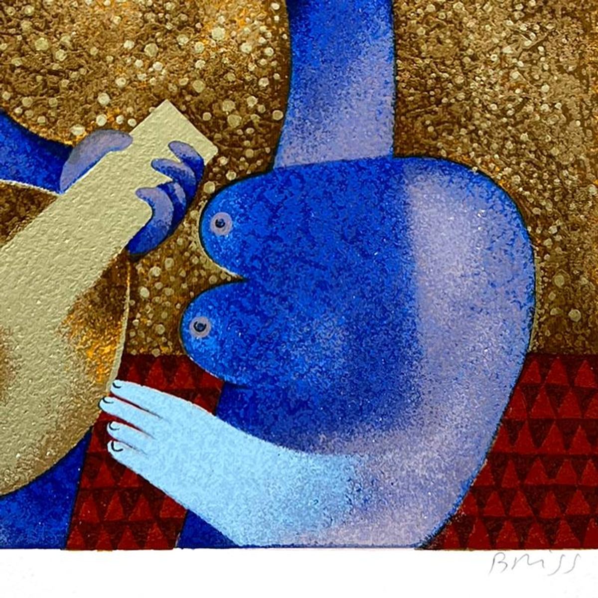 Samy Briss, Limited Edition Serigraph, Hand Signed and Numbered with Letter of Authenticity.