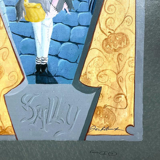 Tricia Buchanan-Benson, "Sally" Limited Edition Proof on Canvas from Disney Fine Art, Numbered and Hand Signed with Letter of Authenticity