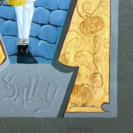 Tricia Buchanan-Benson, "Sally" Limited Edition on Canvas from Disney Fine Art, Numbered and Hand Signed with Letter of Authenticity