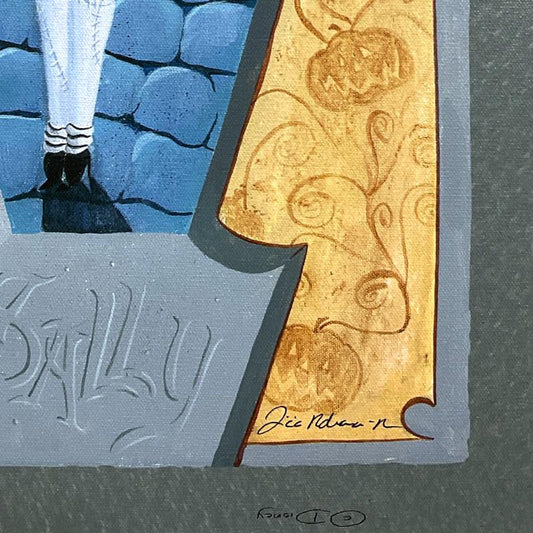 Tricia Buchanan-Benson, "Sally" Limited Japanese Edition on Canvas from Disney Fine Art, Numbered and Hand Signed with Letter of Authenticity