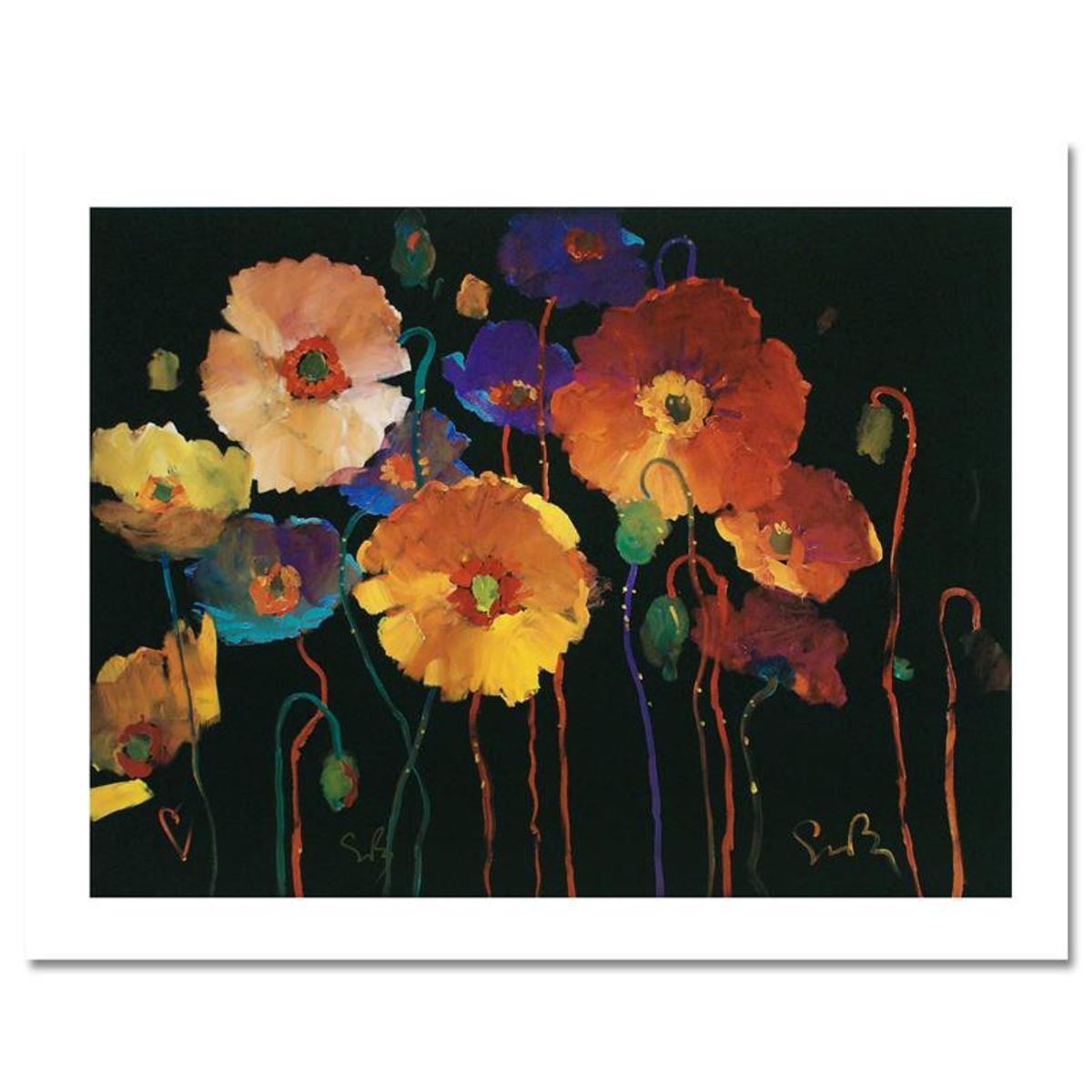 Simon Bull, "Living the Life" Limited Edition Offset Lithograph, SP Numbered and Hand Signed with Certificate of Authenticity. (Disclaimer)