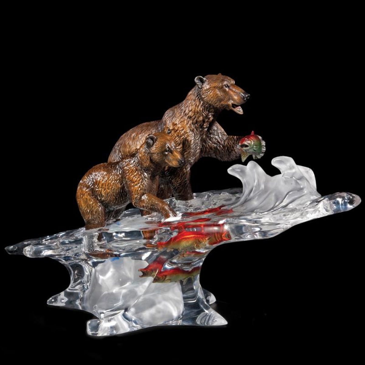 Kitty Cantrell, "Training Day" Limited Edition Mixed Media Lucite Sculpture with COA.