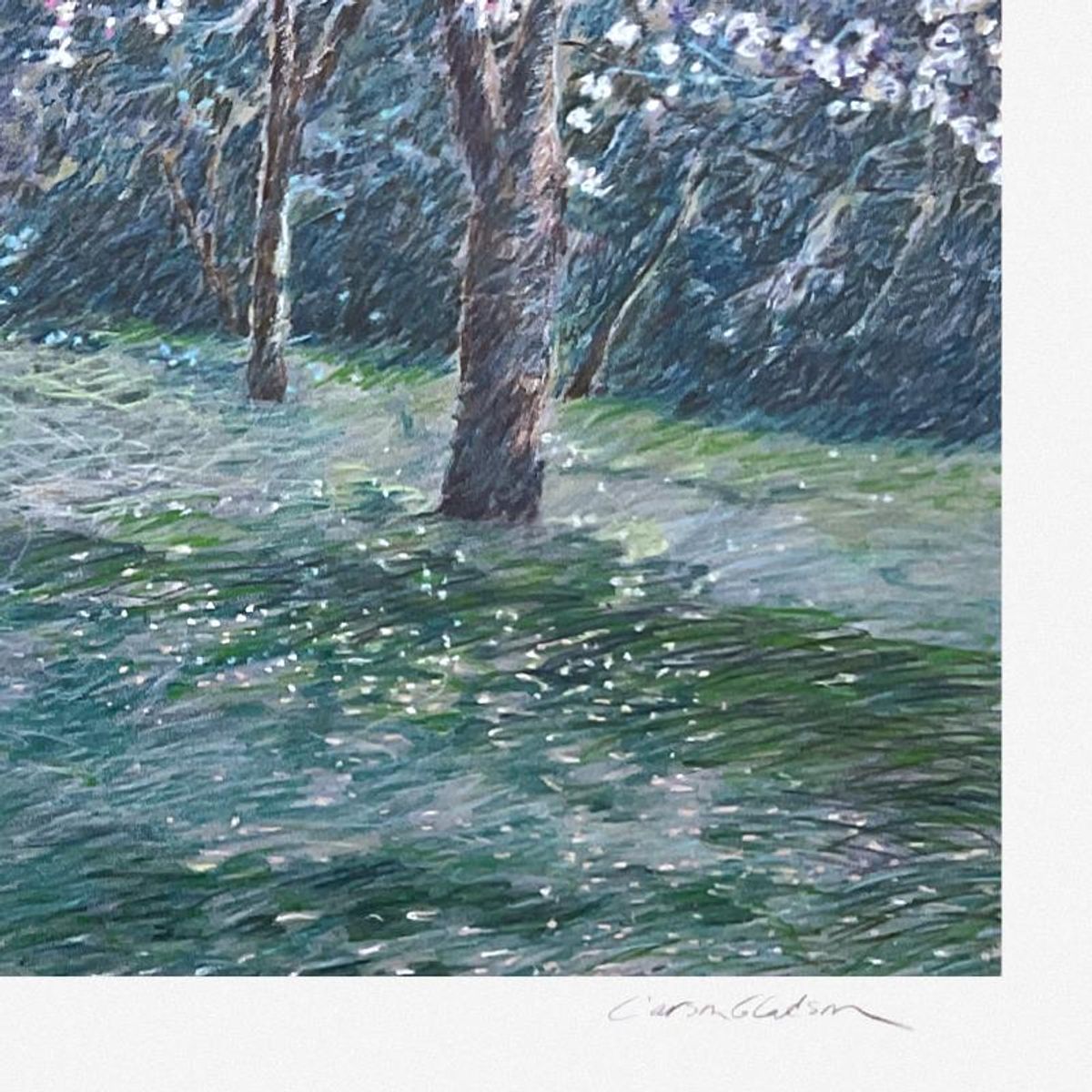 Carson Gladson (1940-2023), "Cherry Blossom" Limited Edition Printers Proof Serigraph, Numbered and Hand Signed with Letter of Authenticity