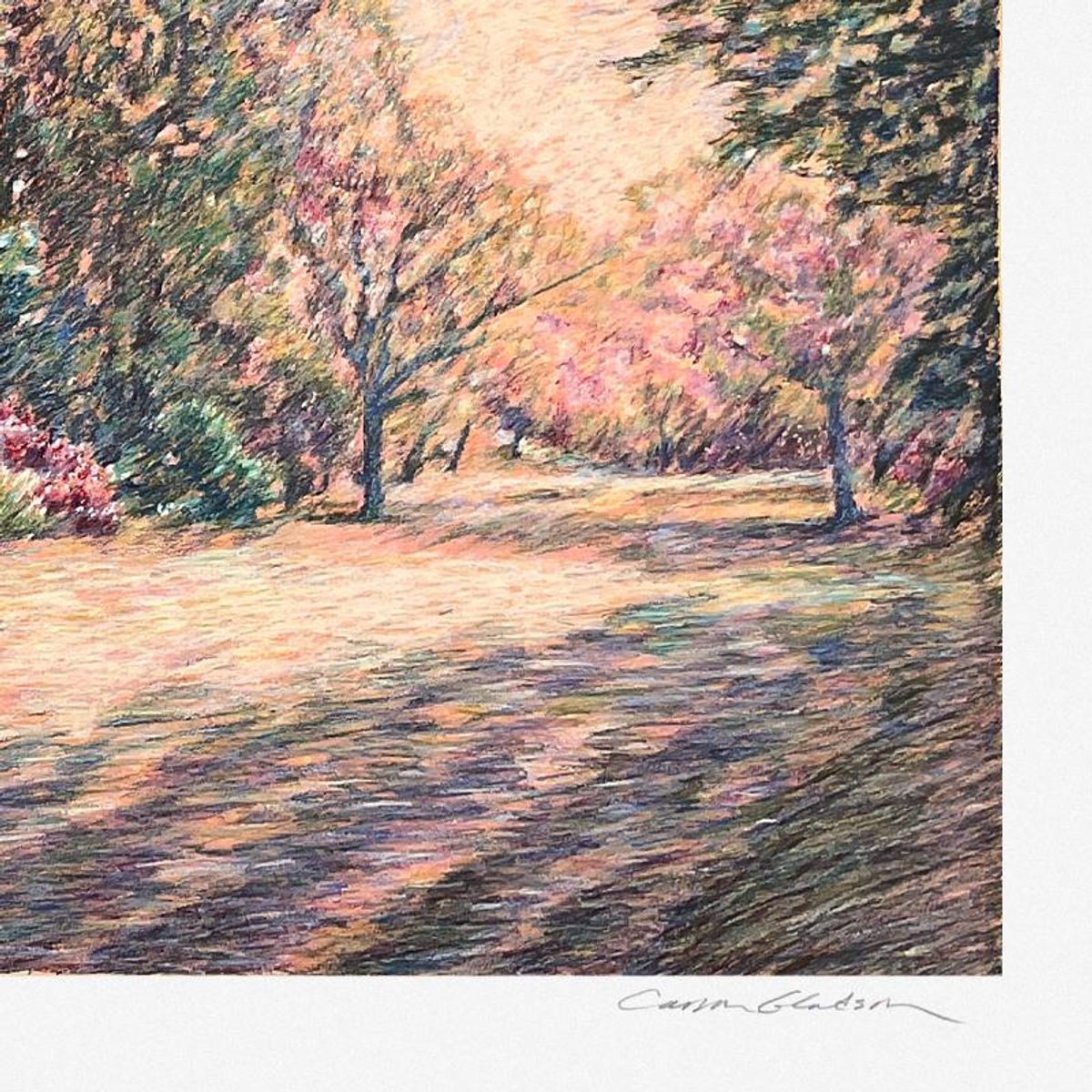 Carson Gladson (1940-2023), "Azalea Dawn" Limited Edition Serigraph, Numbered and Hand Signed with Letter of Authenticity