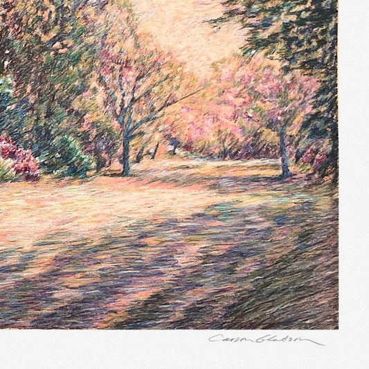 Carson Gladson (1940-2023), "Azalea Dawn" Limited Edition Serigraph, Numbered and Hand Signed with Letter of Authenticity
