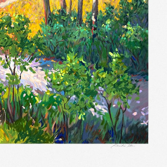 Christian Title (1932-2020), "Path to the Village" Limited Edition Publisher's Proof Serigraph on Canvas, Numbered and Hand Signed with Letter of Authenticity.