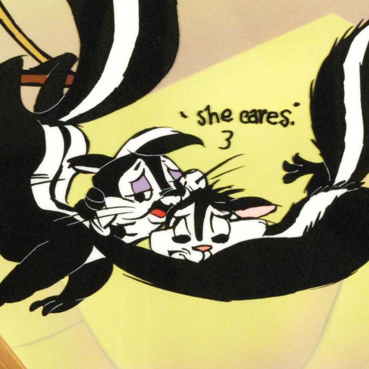 Kitty Catch by Chuck Jones (1912-2002). Limited Edition Animation Cel with Hand Painted Color Numbered and Hand Signed, with Certificate of Authenticity.