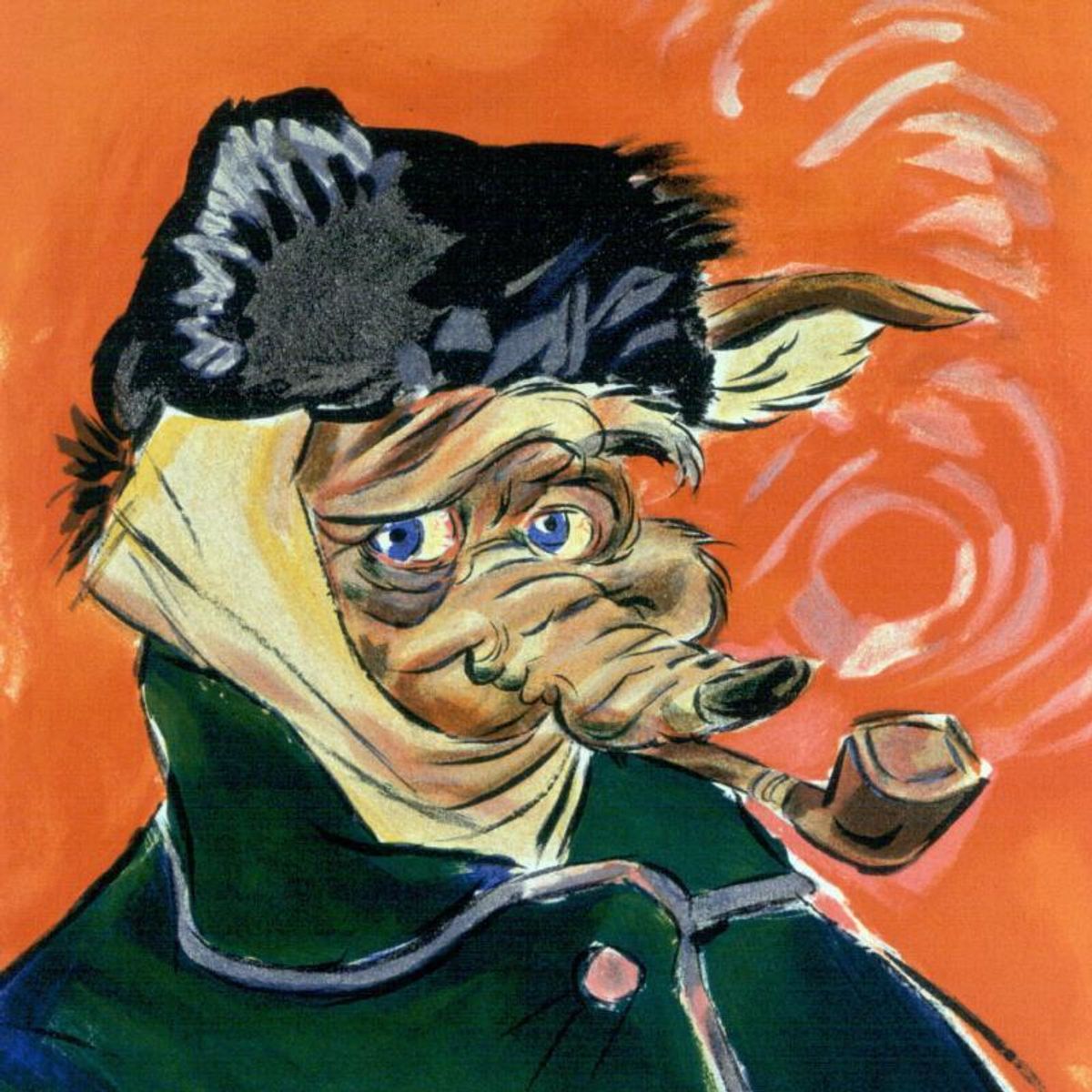 Chuck Jones "Vincent Van Coyote" Hand Signed Limited Edition Fine Art Stone Lithograph.