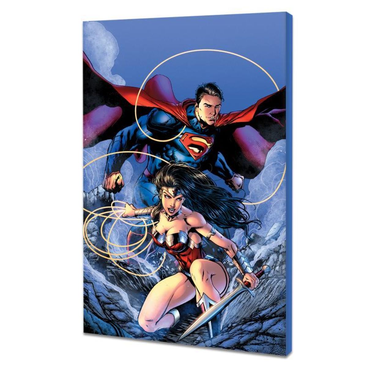 DC Comics, "Justice League (The New 52) #14" Numbered Limited Edition Giclee on Canvas by Jason Fabok with COA.