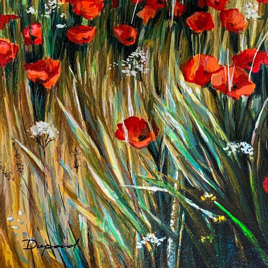 Yuri Dupond, "Country Tranquility" Hand Signed Limited Edition Serigraph on Paper with Letter of Authenticity.