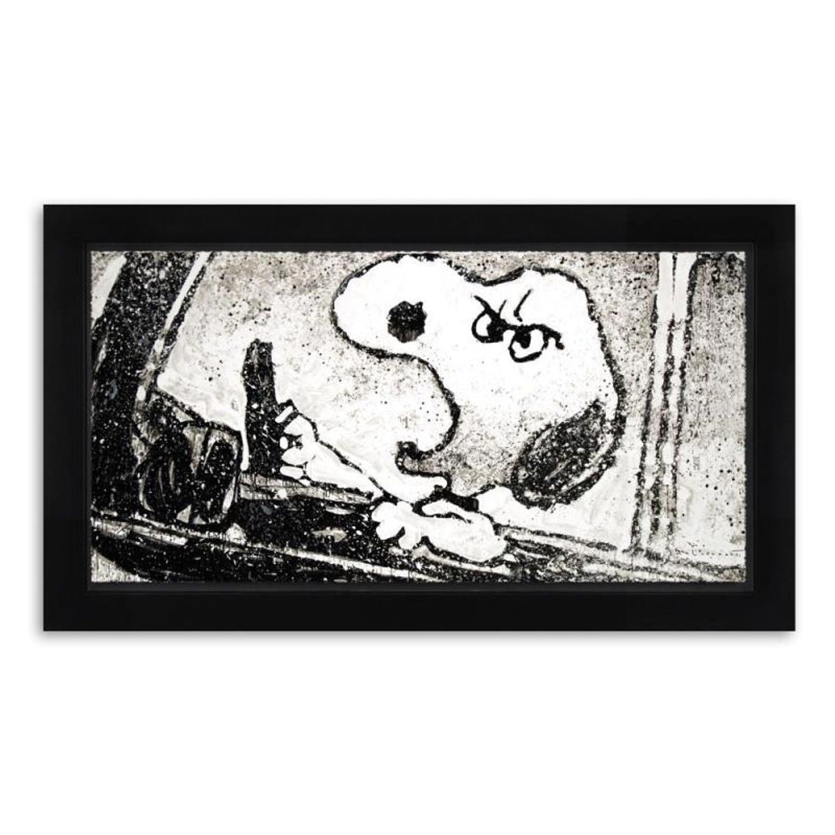 Tom Everhart, "Rage Rover" Framed Limited Edition Hand Pulled Original Lithograph. Hand Signed, with Letter of Authenticity.