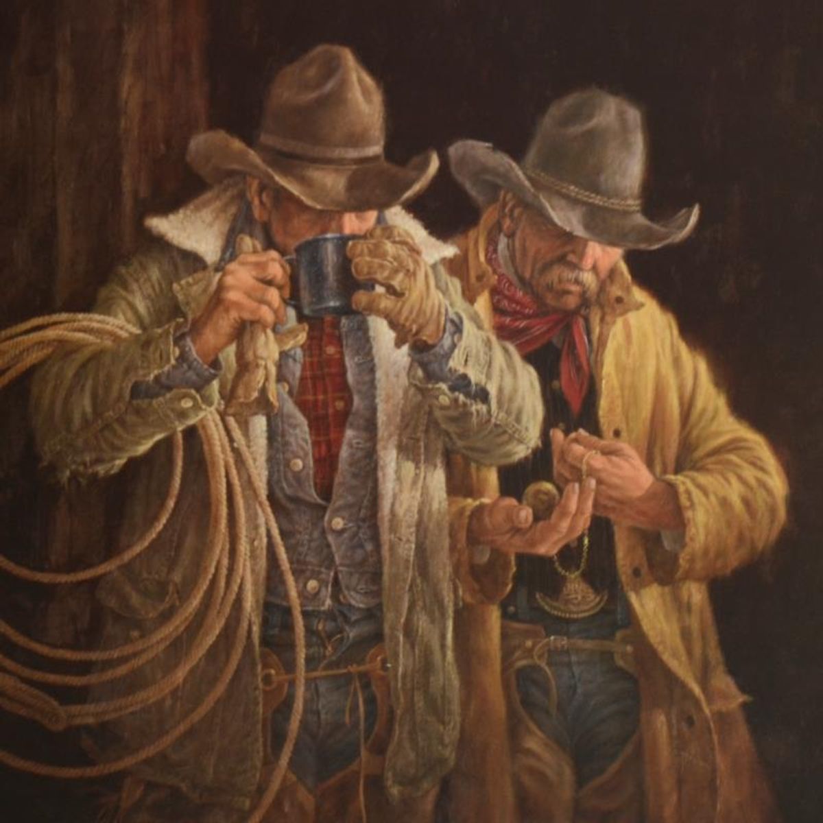 Larry Fanning (1938-2014), "5:00 A.M." Limited Edition Lithograph, Numbered and Hand Signed with Letter of Authenticity.