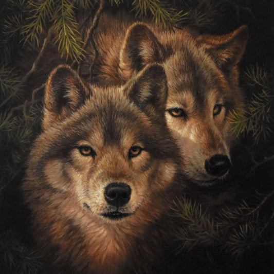 Larry Fanning (1938-2014), "Timber Mates" Limited Edition Lithograph, Numbered and Hand Signed with Letter of Authenticity.