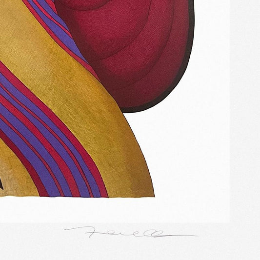 Albert Fennell, "Charisma" Limited Edition Printer's Proof Serigraph, Numbered and Hand Signed with Letter of Authenticity