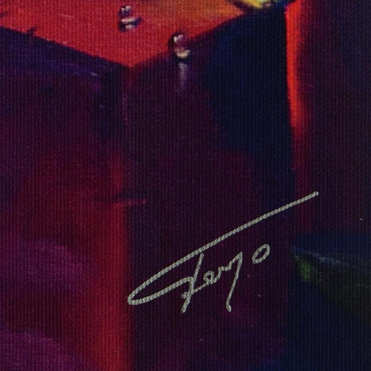 Ferjo, "Creation of a Man" Limited Edition on Canvas, Numbered and Signed with Letter of Authenticity.