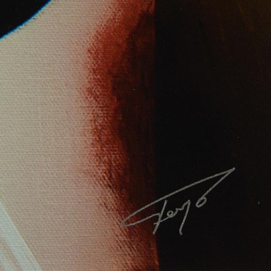 Ferjo, "Magritte of Beauty with Picasso" Limited Edition on Canvas, Numbered and Signed with Letter of Authenticity.