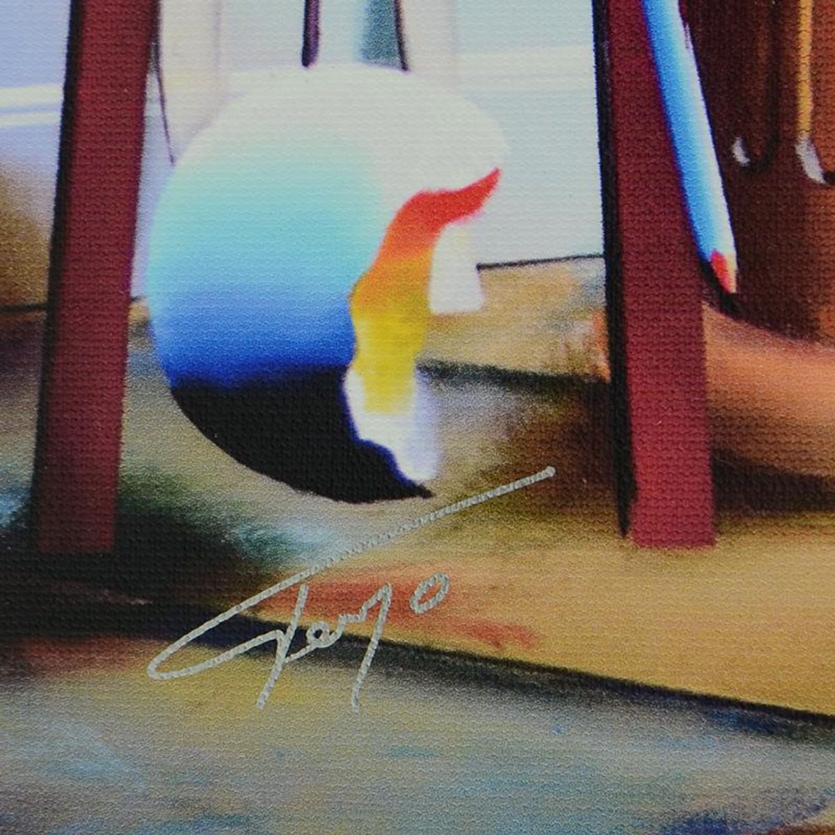 Ferjo, "A Tribute To Our Soldiers" Limited Edition on Canvas, Numbered and Signed with Letter of Authenticity.