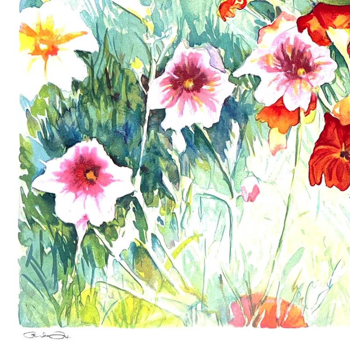 Perla Fox, Hand Signed, Numbered Limited Edition Serigraph with Letter of Authenticity.