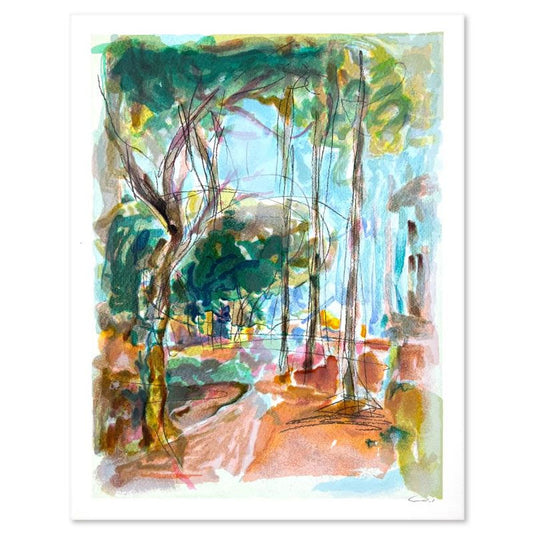 Yehoshua Front, Limited Edition Serigraph, Hand Signed and Numbered with Letter of Authenticity.