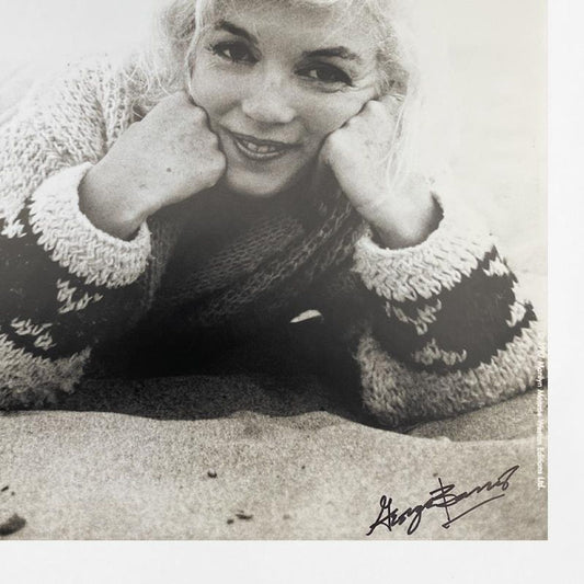 George Barris (1922-2016), "Marilyn Monroe: The Last Shoot" Framed Photograph Printed from the Original Negative, Hand Signed and with Letter of Authenticity