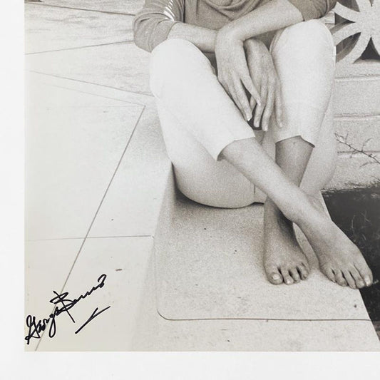 George Barris (1922-2016), "Marilyn Monroe: The Last Shoot" Framed Photograph Printed from the Original Negative, Hand Signed and with Letter of Authenticity