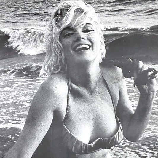 George Barris (1922-2016), "Feelin' the Surf" Poster of Marilyn Monroe from Edward Weston Collection with Letter of Authenticity