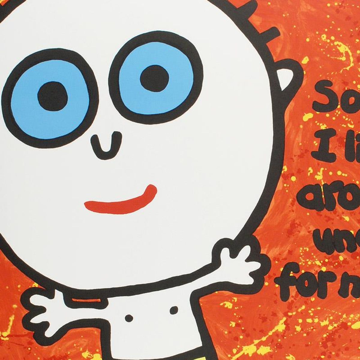 Sometimes I Like to Run Limited Edition Lithograph by Todd Goldman, Numbered and Hand Signed with Certificate of Authenticity.