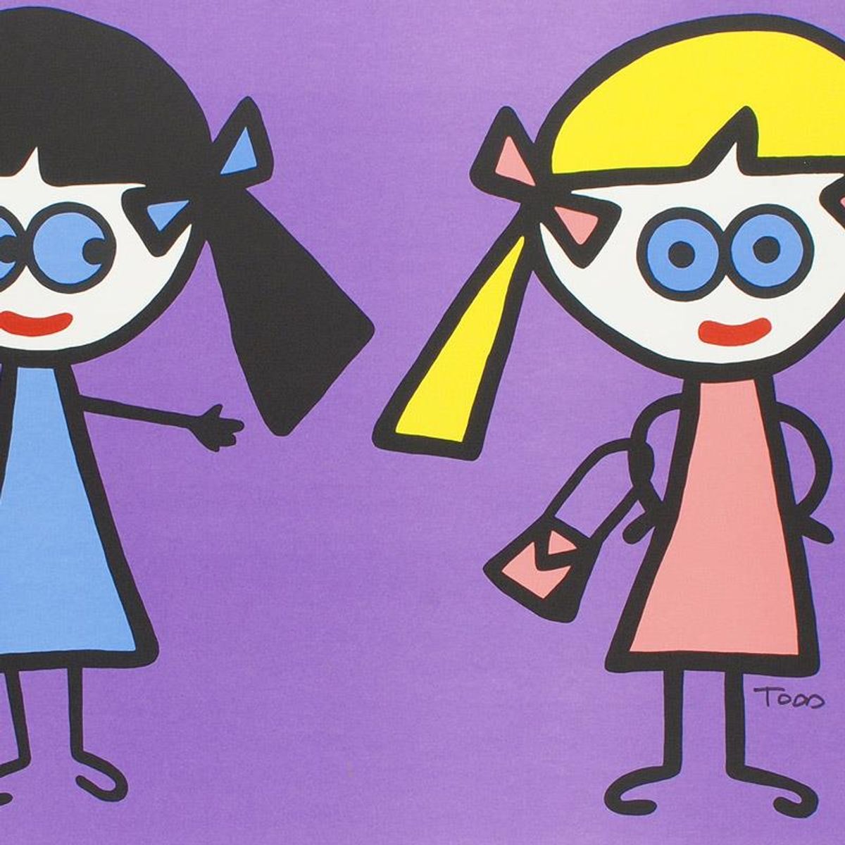 I Can Tell Your Bag is Fake Limited Edition Lithograph (38" x 27") by Todd Goldman, Numbered and Hand Signed with Certificate of Authenticity.